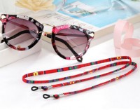 Cordon Plano de Gafas Etnico - Rojo